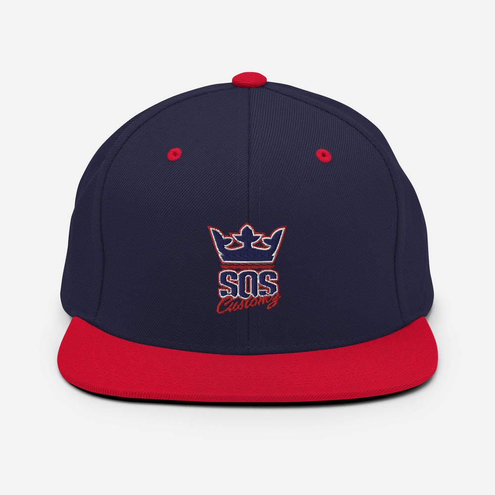 Red & Blue Snapback Hat