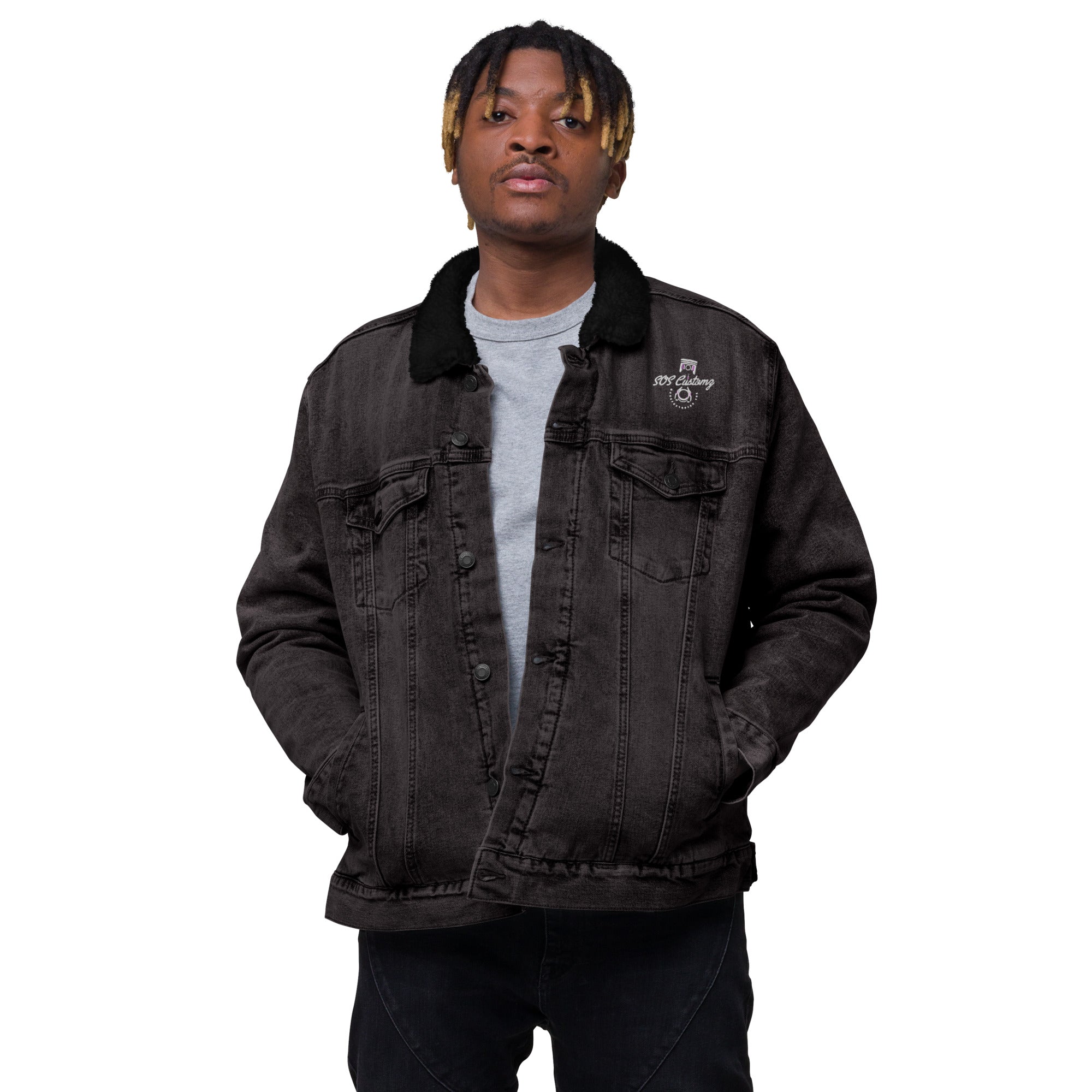 Logger denim sherpa jacket