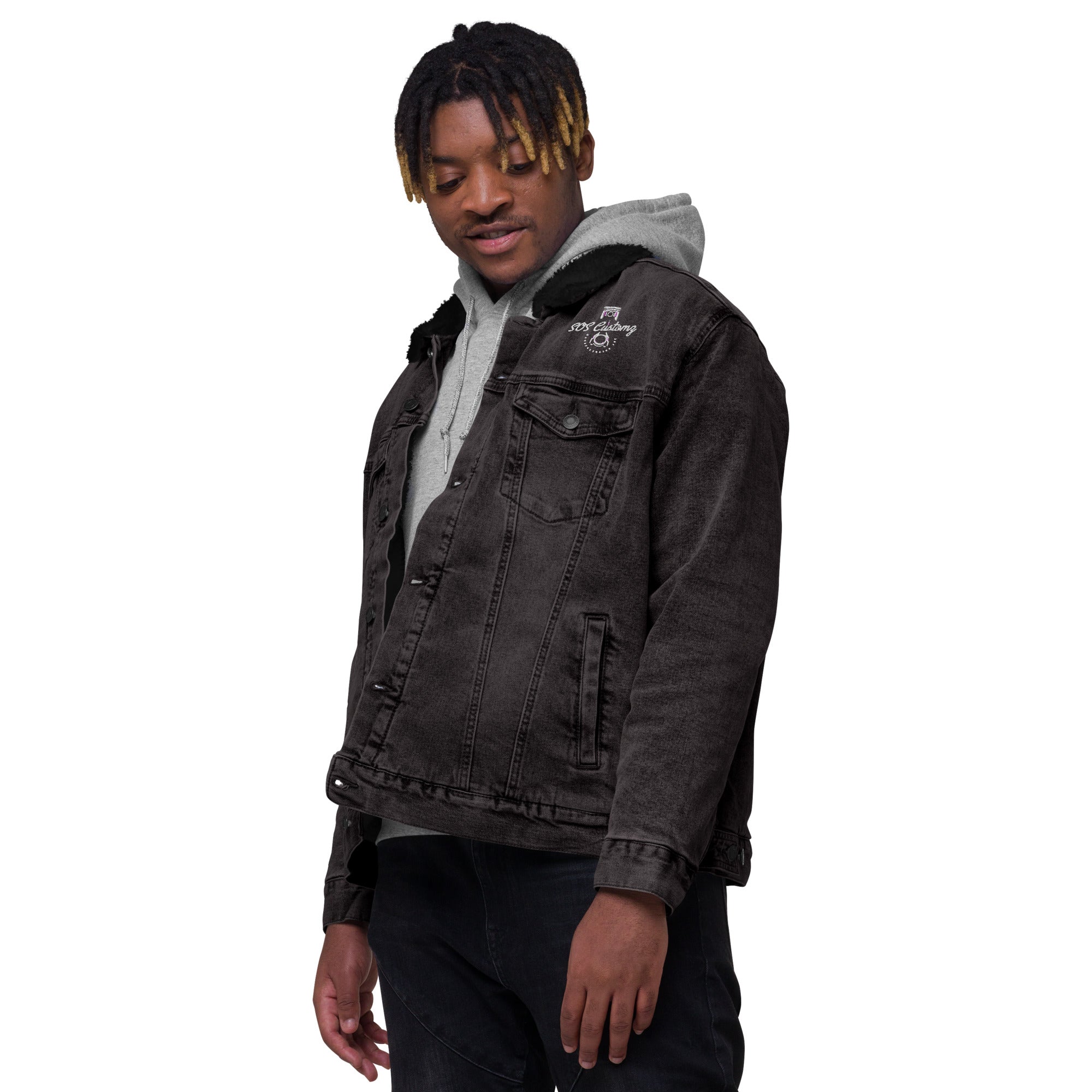 Logger denim sherpa jacket