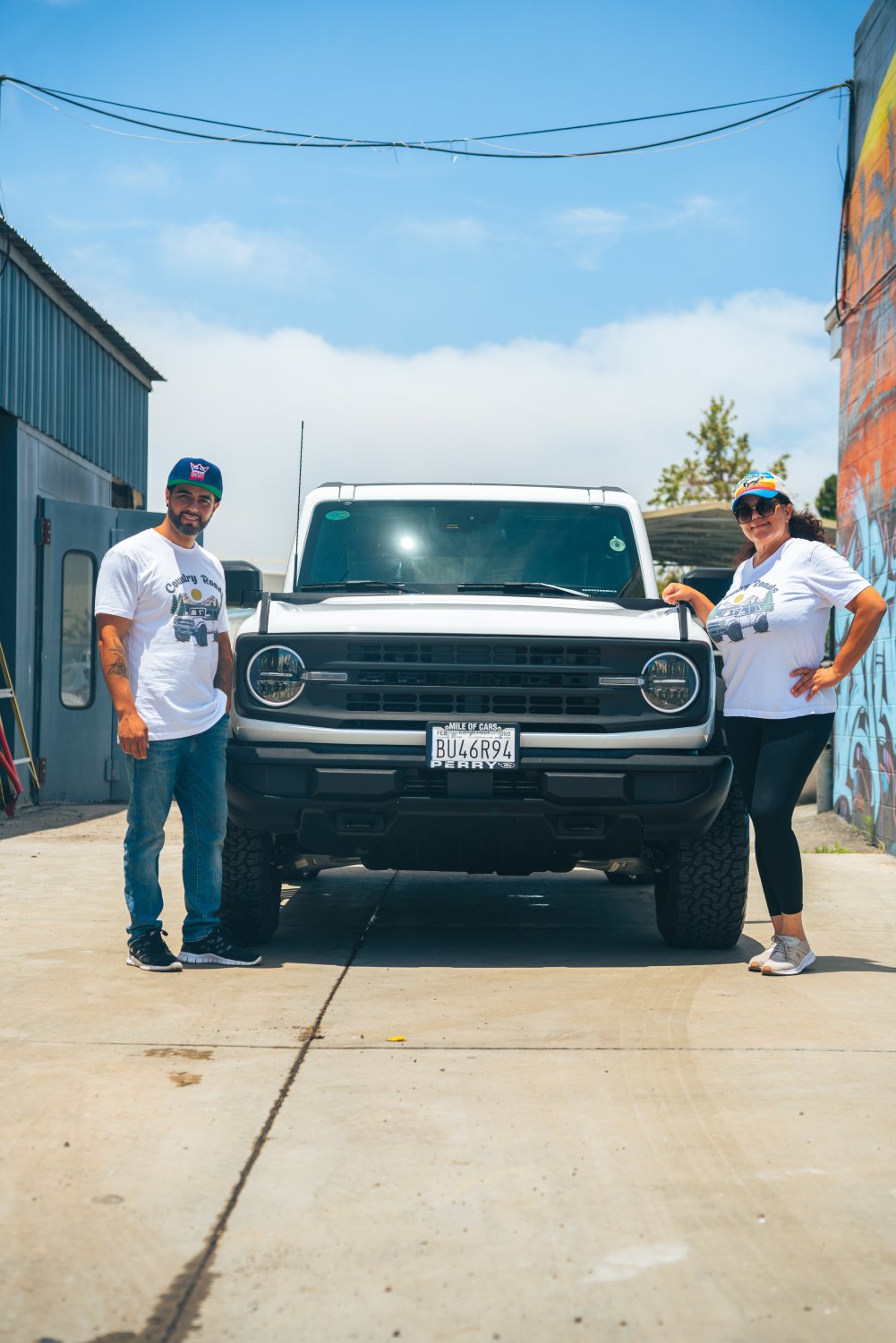 Country Roads Bronco tee