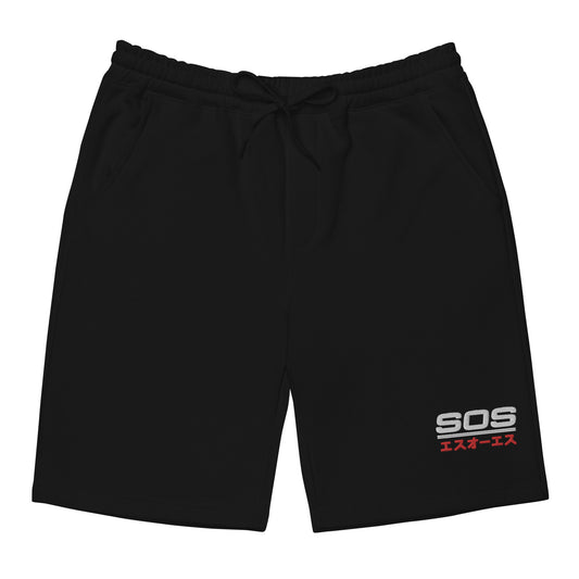 JDM X SOS Men's fleece shorts
