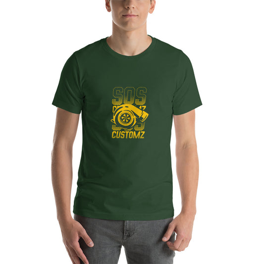 Green Turbo Short-Sleeve Unisex T-Shirt