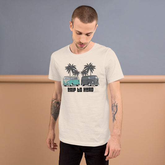 Drip 2 Hard -Short-Sleeve Unisex T-Shirt